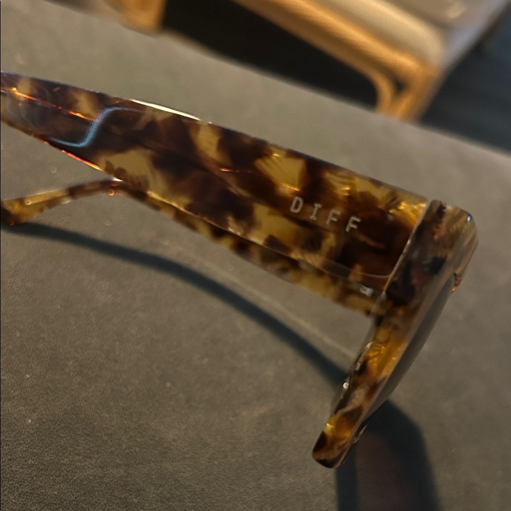 DIFF Tortoise Shell Sunglasses - image 3